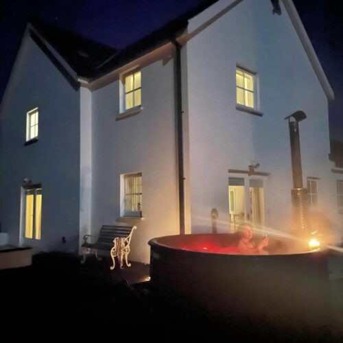Yoga Retreat with hot tub in Pembrokeshire, Celtic Flame Retreats